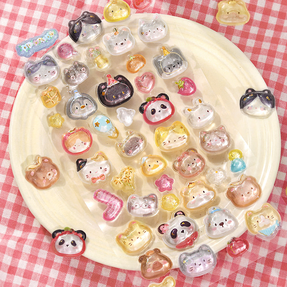 BGM Kyururun Seal — Relaxed Animals — sticker detail