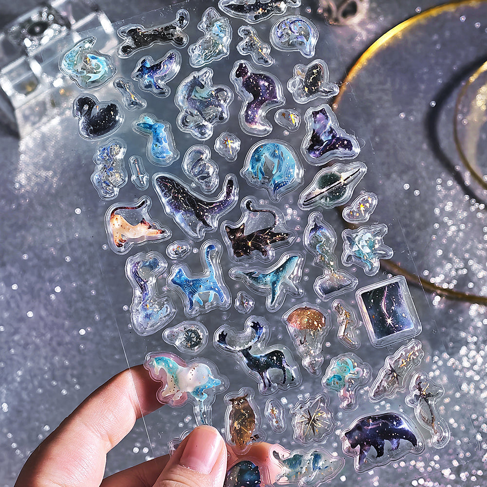 BGM Kyururun Seal — Stardust Magic — sticker detail