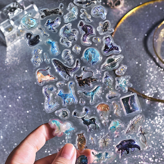 BGM Kyururun Seal — Stardust Magic — sticker detail