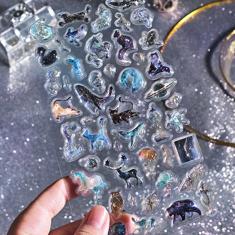 BGM Kyururun Seal — Stardust Magic — sticker detail