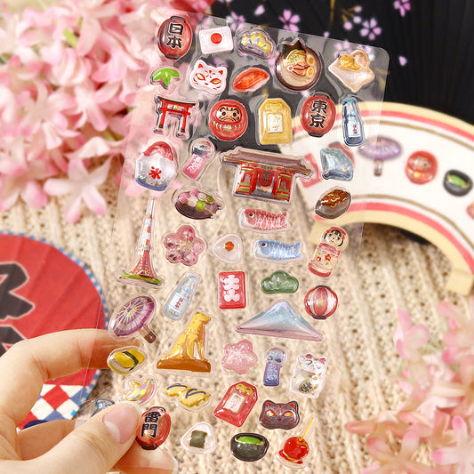 BGM Kyururun Seal — Tokyo — sticker detail