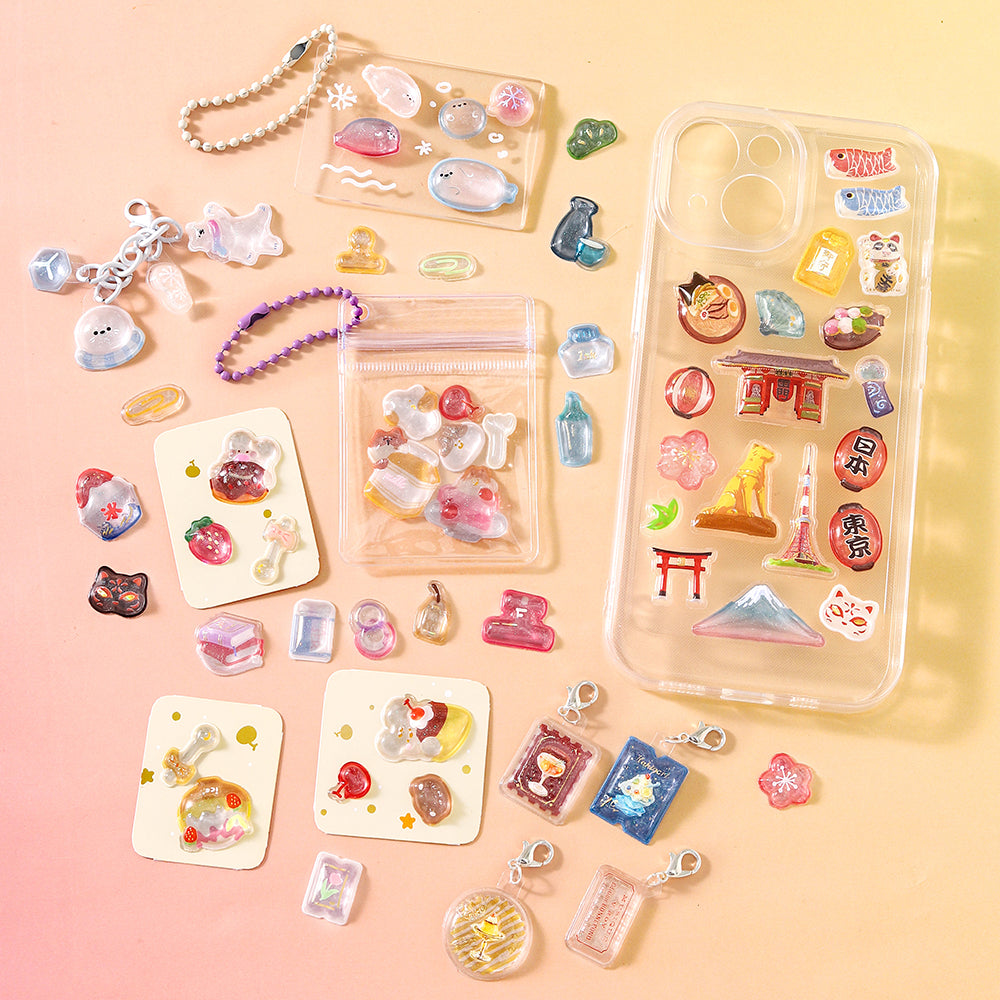 BGM Kyururun Seal — Tokyo — flat lay