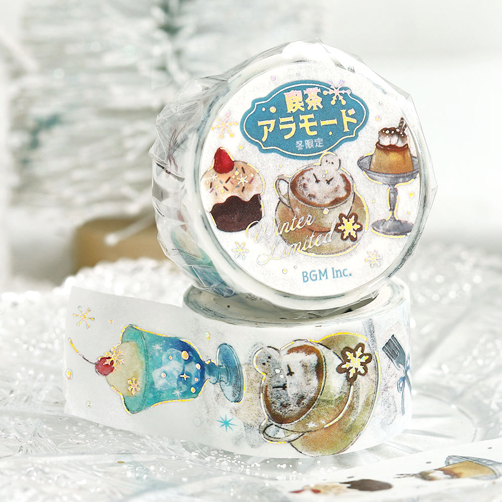BGM Masking Tape Winter Limited Edition: Café à la Mode