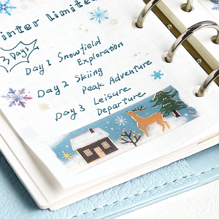 BGM Masking Tape Winter Limited Edition: Nordic Winter Scenery