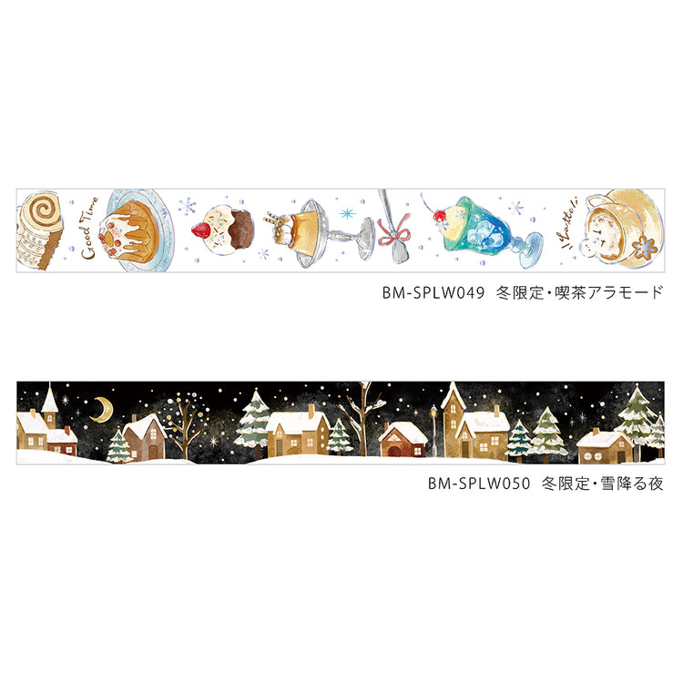 BGM Masking Tape Winter Limited Edition: Snowy Night