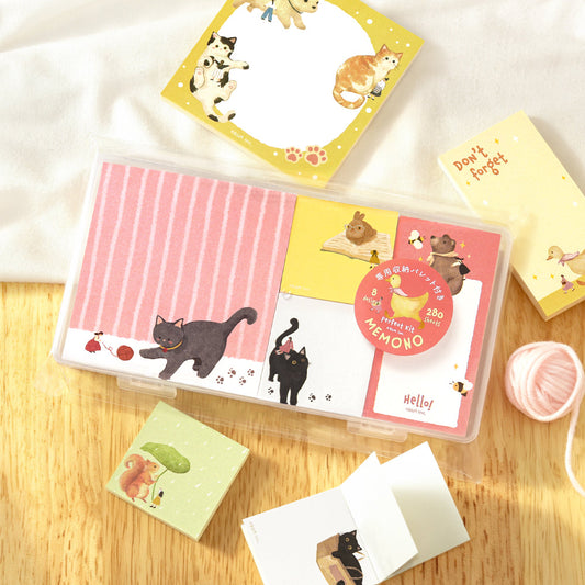 BGM Memo Seal Set: MEMONO - Petit Story