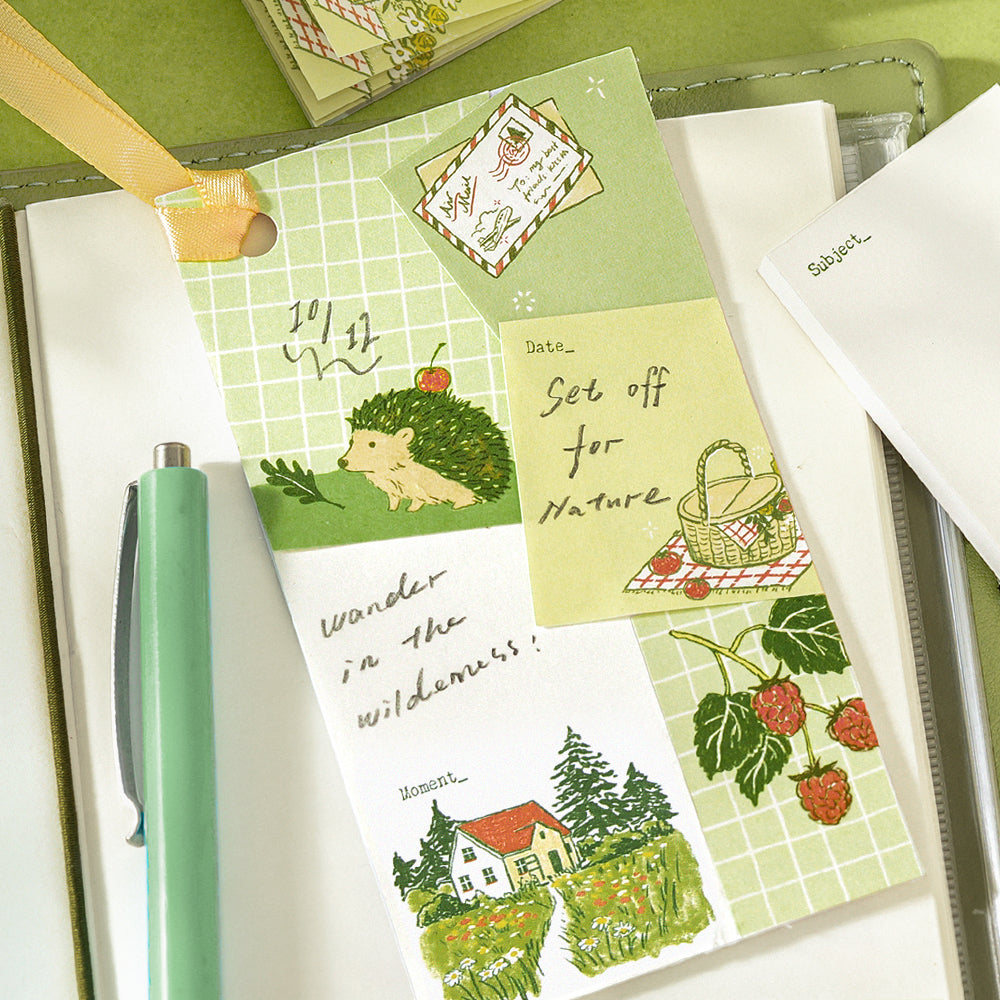 BGM Memo Seal Set: MEMONO - Travel Fragments