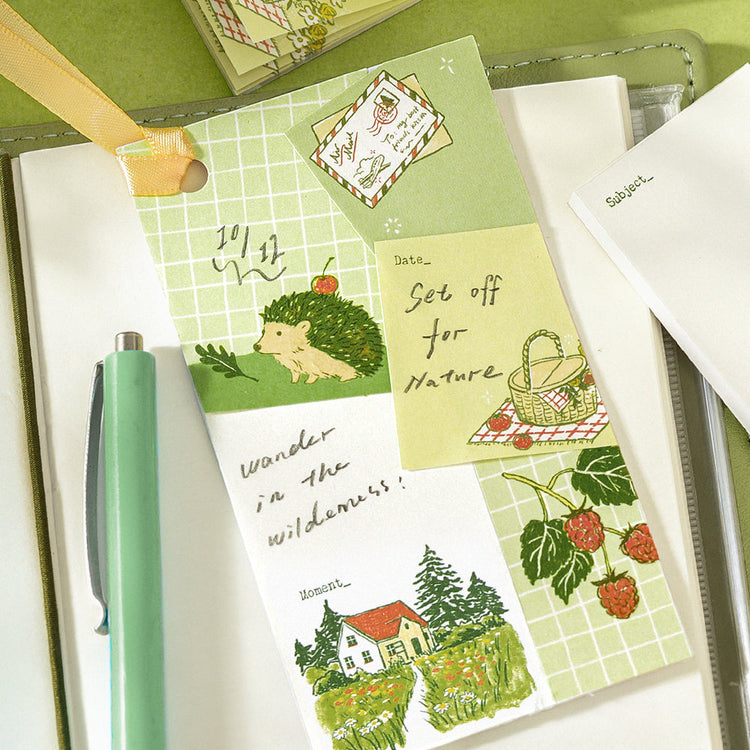 BGM Memo Seal Set: MEMONO - Travel Fragments