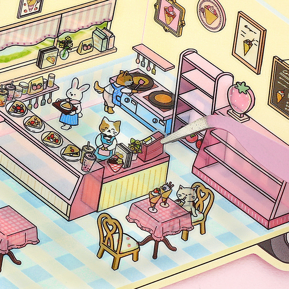 BGM Seat Seal — Crepe Shop — flat lay
