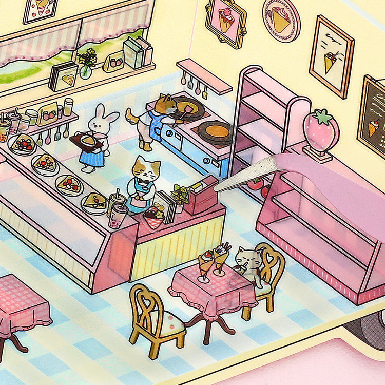 BGM Seat Seal — Crepe Shop — flat lay