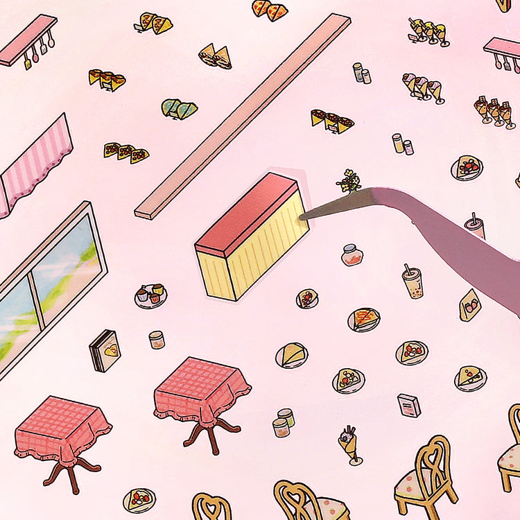 BGM Seat Seal — Crepe Shop — applied in a journal