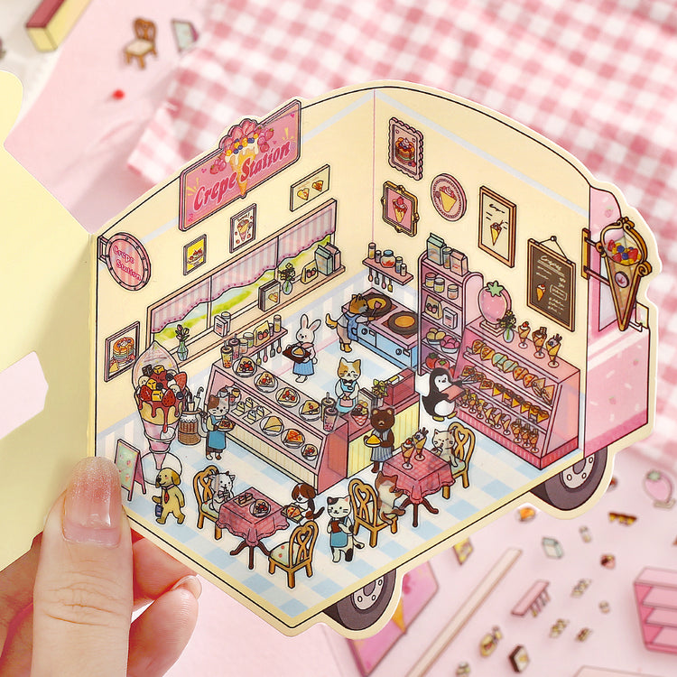 BGM Seat Seal — Crepe Shop — with packaging
