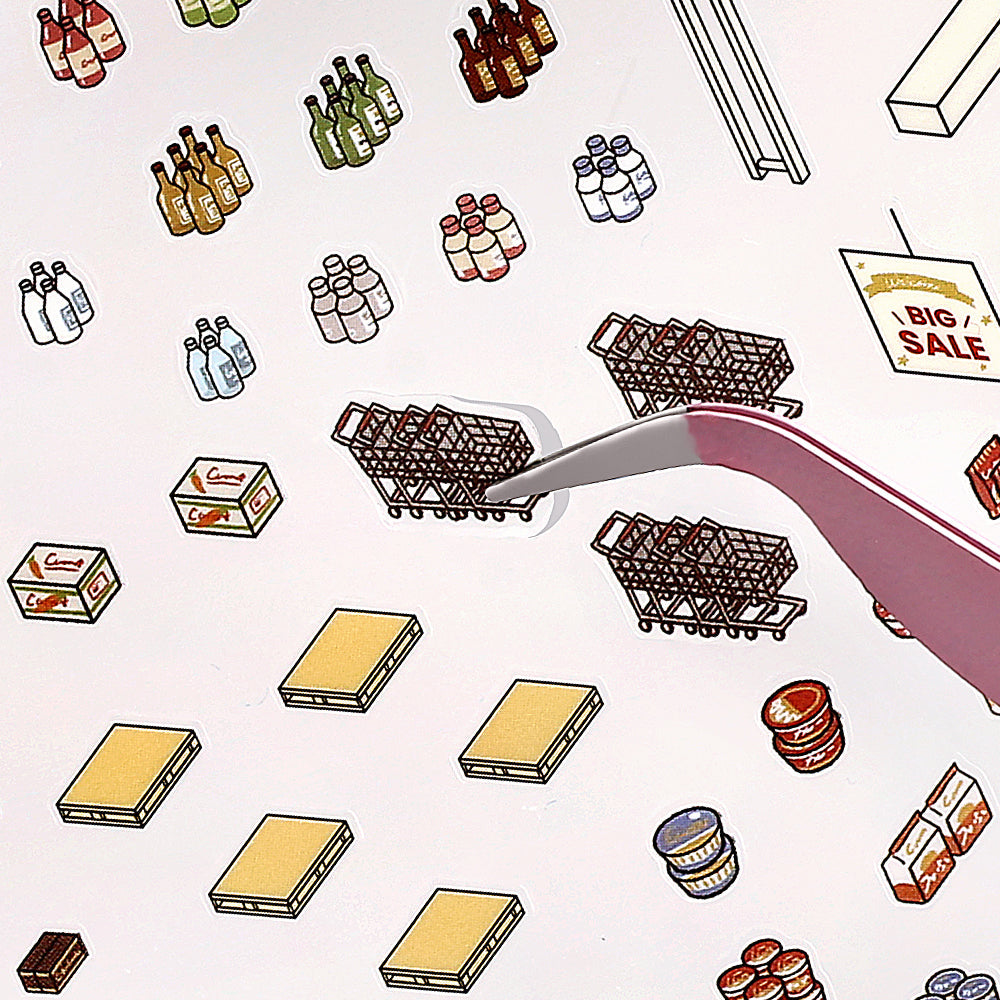 BGM Seat Seal — Supermarket — close-up