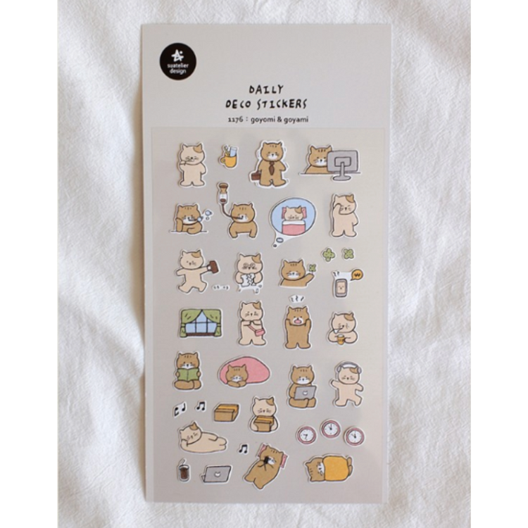 Suatelier Daily Deco Sticker — goyomi & goyami — sticker detail