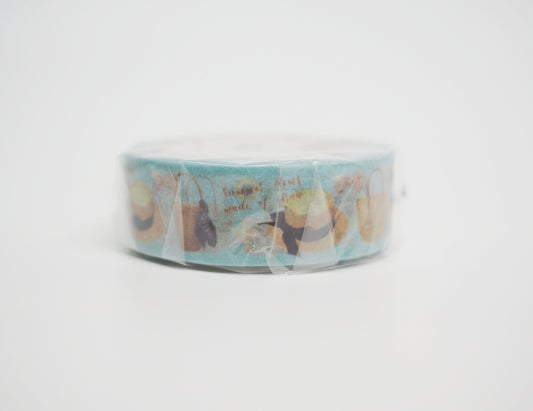 mt Expo KL Limited Edition Washi Tape — Straw — roll front