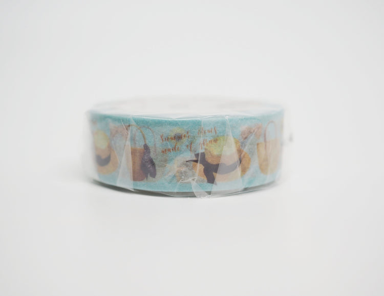 mt Expo KL Limited Edition Washi Tape — Straw — roll front
