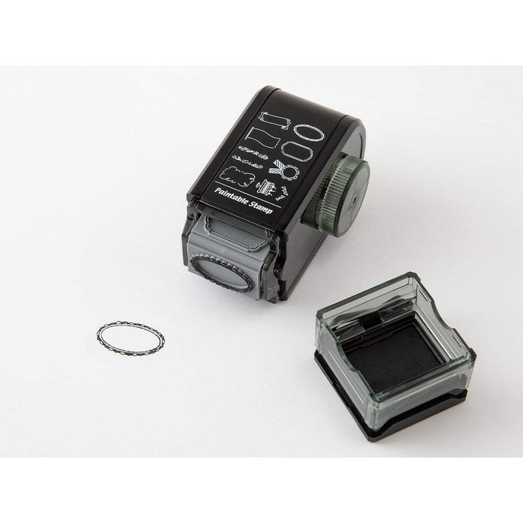 Midori Paintable Rotating Stamp Dial — Decoration — close-up of design