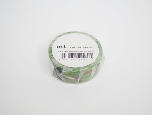 mt Expo KL Limited Edition Washi Tape — Malaysian Plants And Animals — pattern detail