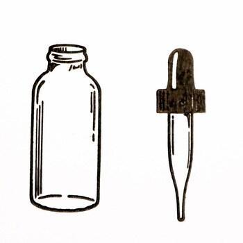 Sanby Ink Biyori Stamp (Pipette) — stamp front