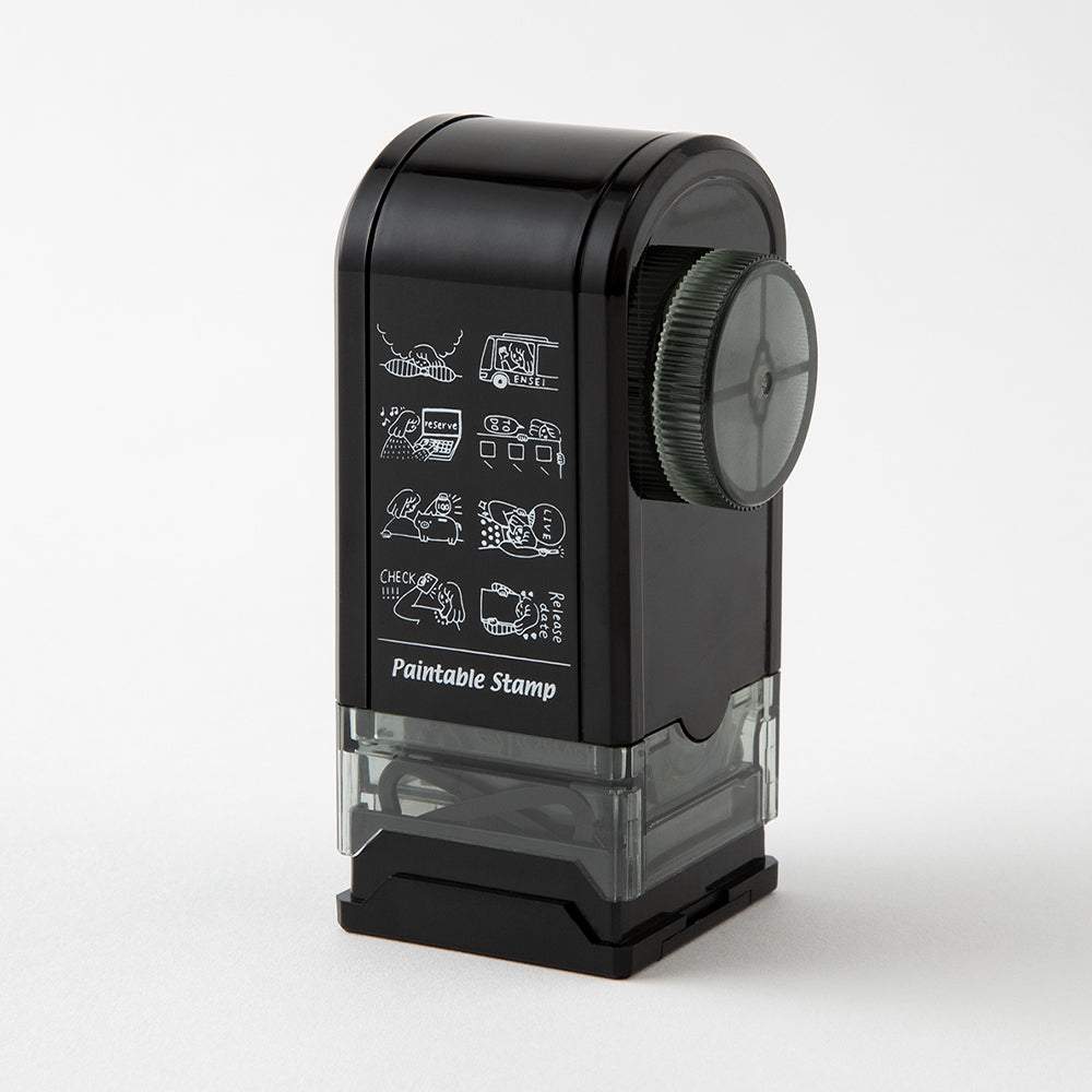 Midori Paintable Rotating Stamp Dial — Supporting My Fave — with packaging