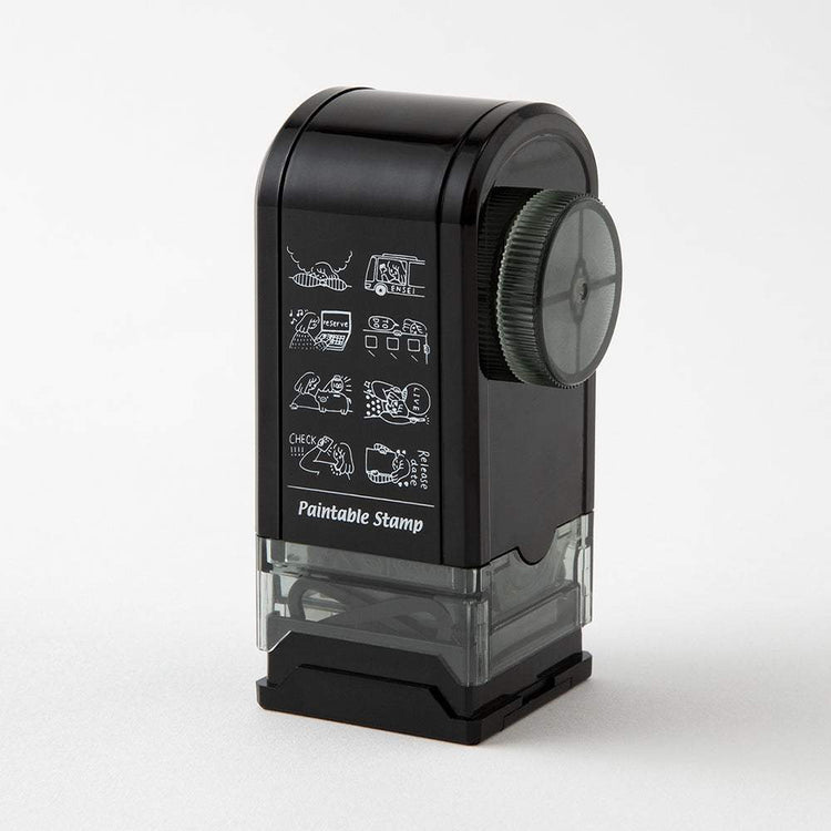Midori Paintable Rotating Stamp Dial — Supporting My Fave — with packaging