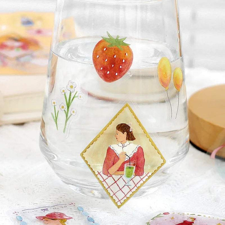 BGM Clear Seal: Maiden Brooch — Girl — with packaging