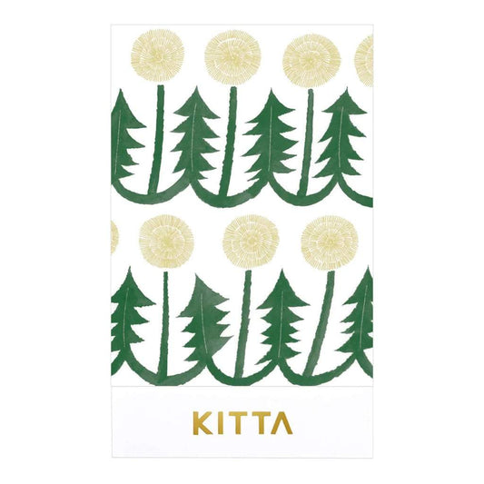 KITTA Masking Tape — Flower 8 — pattern detail