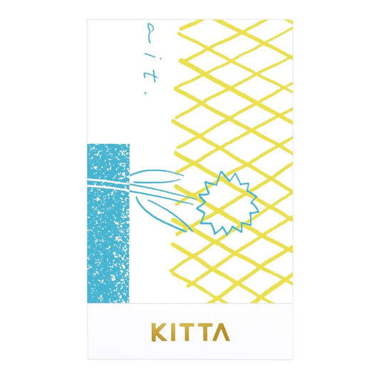 KITTA Masking Tape — Message 2 — pattern detail
