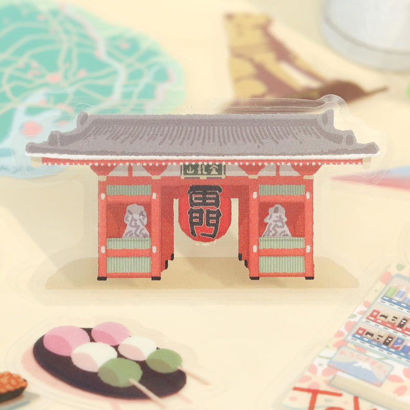 BGM Clear Seal: City Walk — Tokyo — applied in a journal