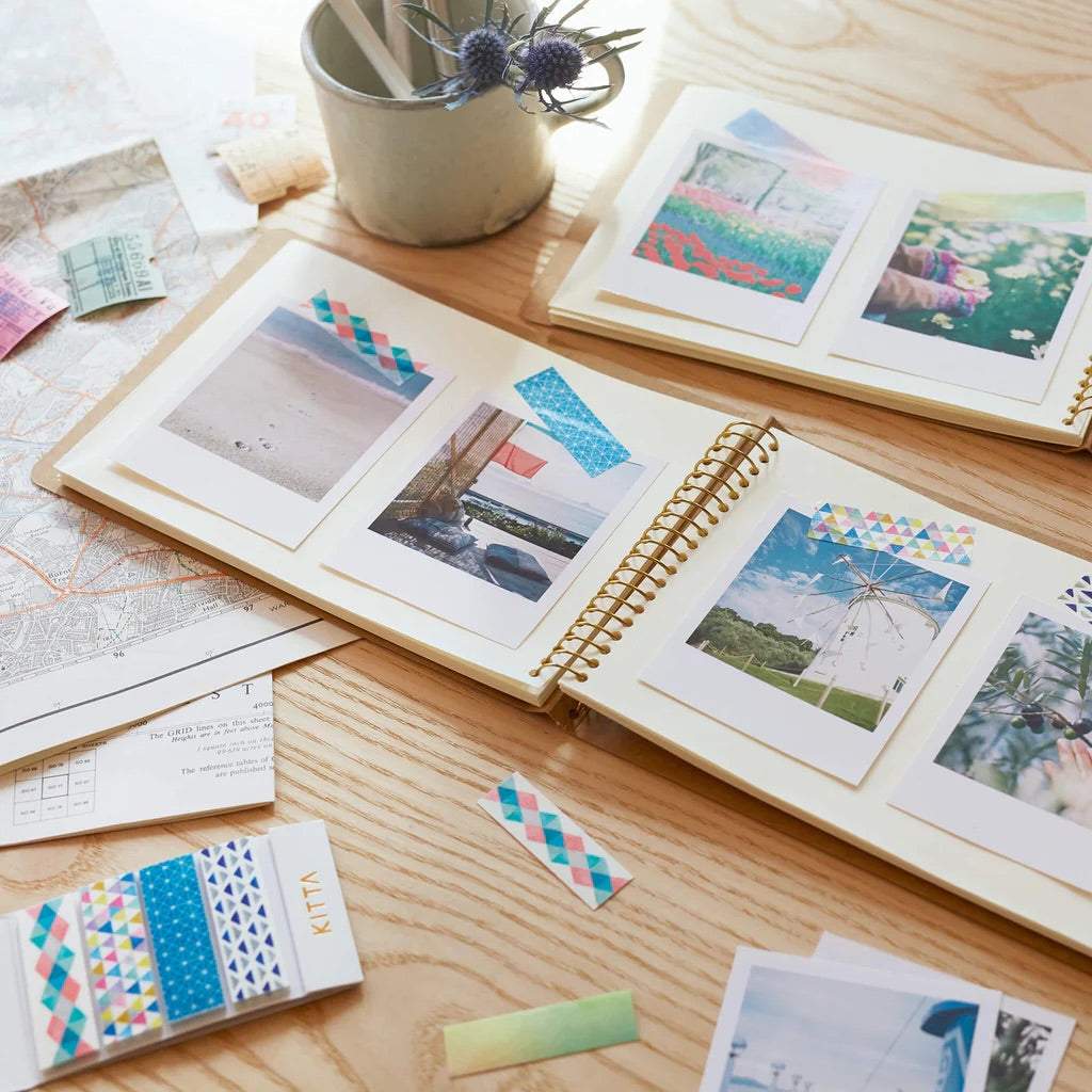 KITTA Masking Tape — Lace — rolled out on paper