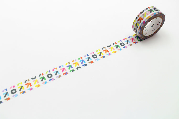 mt 1P Washi Tape — Arrow — pattern detail