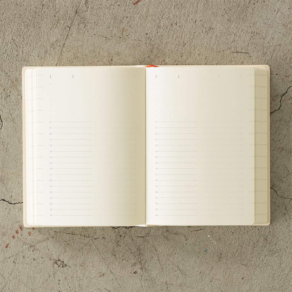 MD Notebook Diary (A6) 1 Day 1 Page 2025 — detail