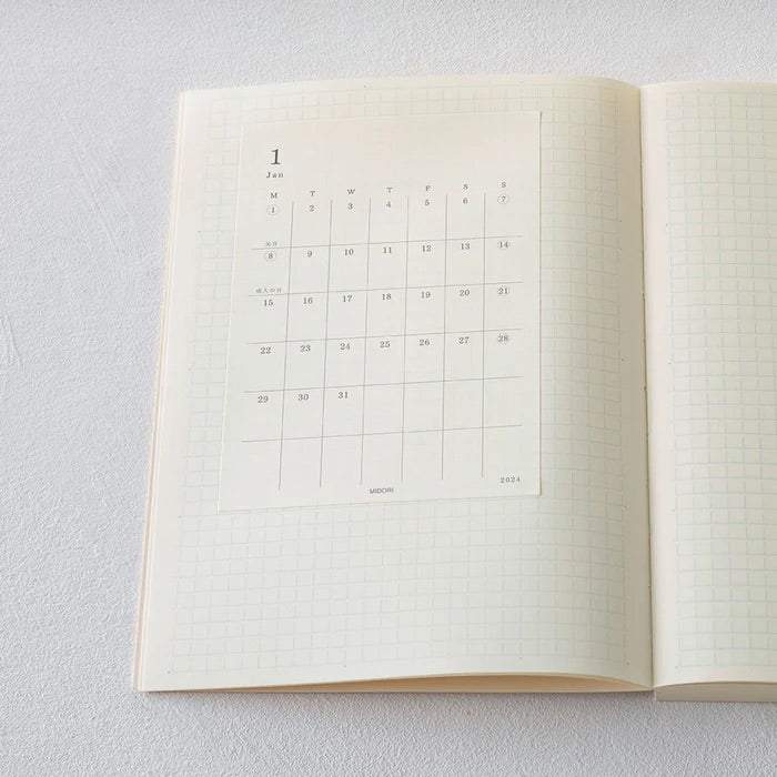 MD Diary Sticker (S) 2025 — close-up
