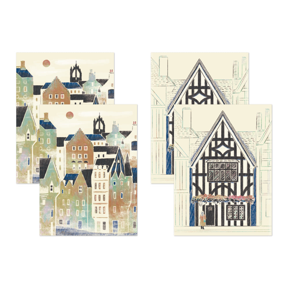 Midori Yuka Takamaru Decoration Stickers — Black — with packaging