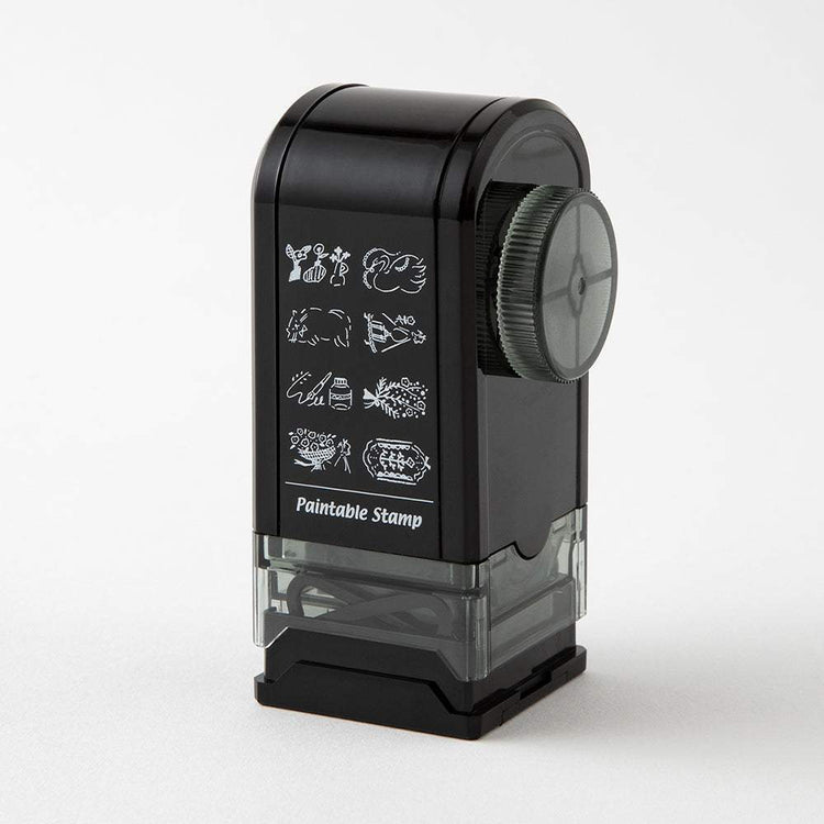 Midori Paintable Rotating Stamp Dial — Antique — with packaging