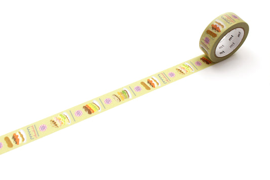 mt EX Washi Tape — Sandwich — pattern detail