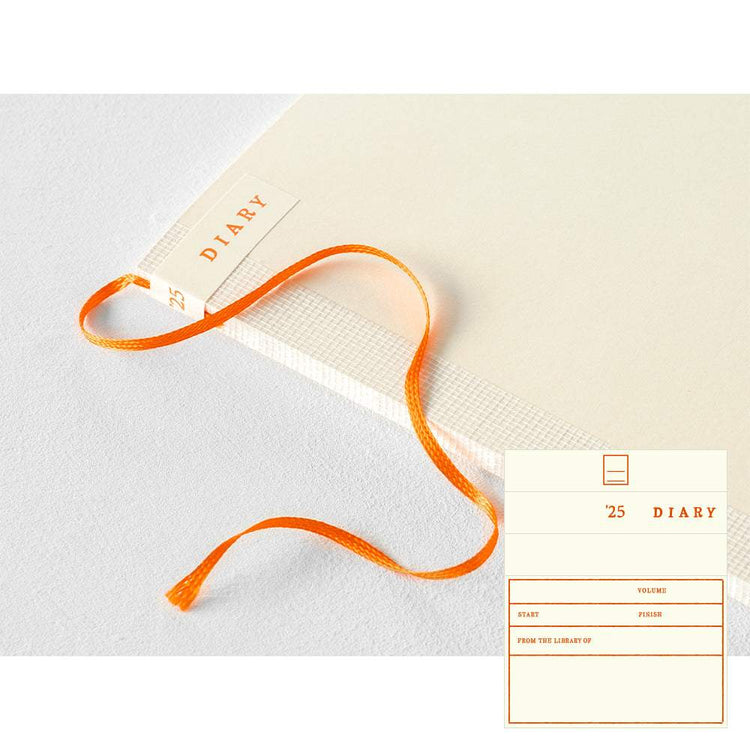 MD Notebook Diary (A5) Thin 2025 — front view