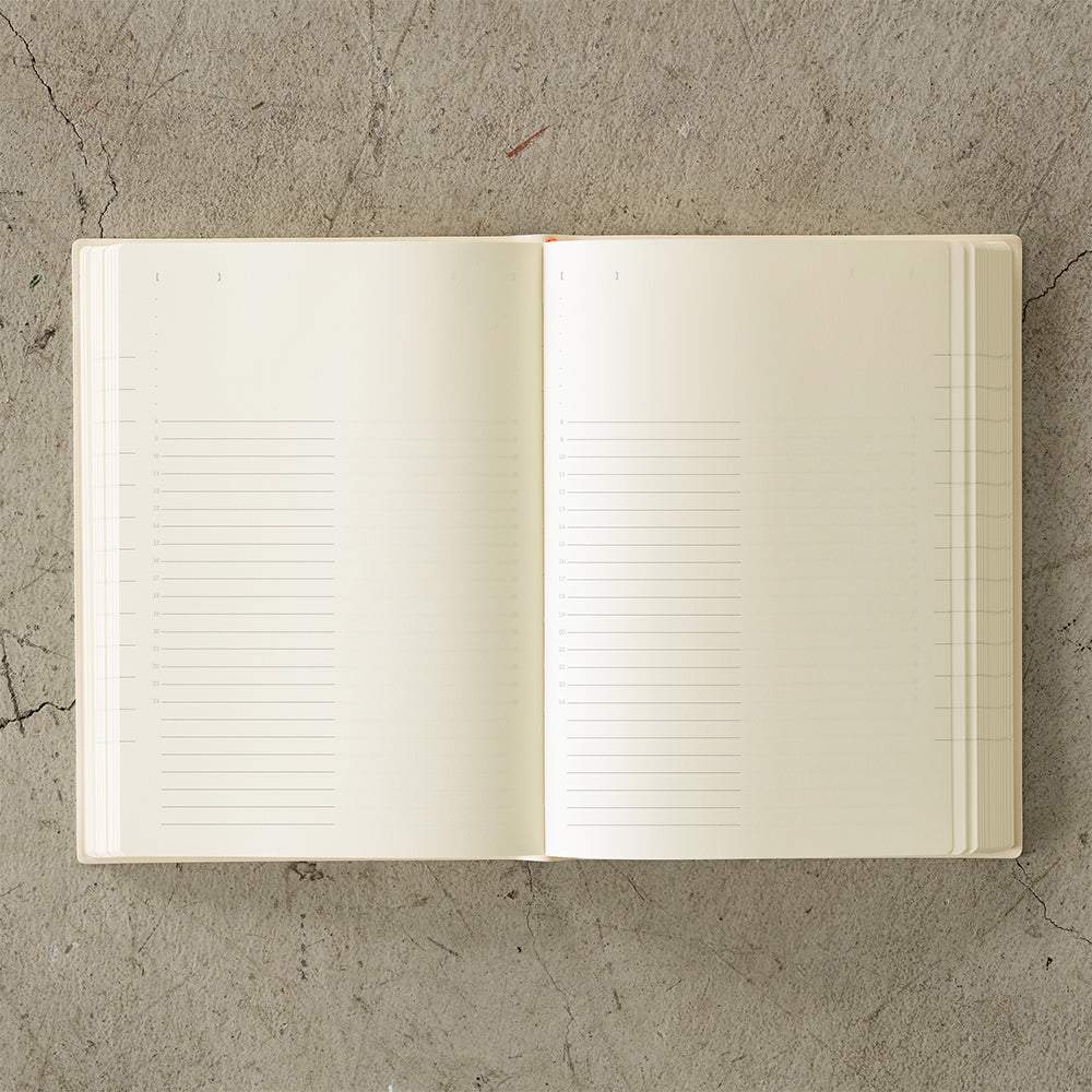 MD Notebook Diary (A5) 1 Day 1 Page 2025 — detail