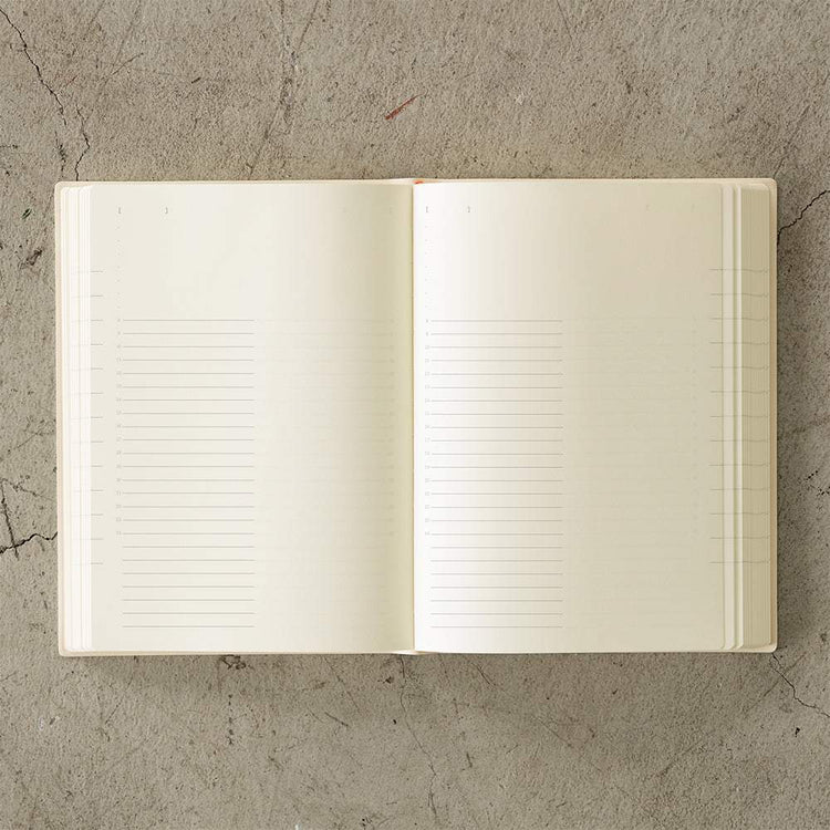 MD Notebook Diary (A5) 1 Day 1 Page 2025 — detail