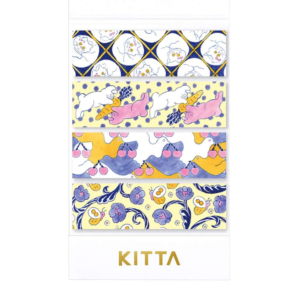 KITTA Masking Tape — Animal — roll front