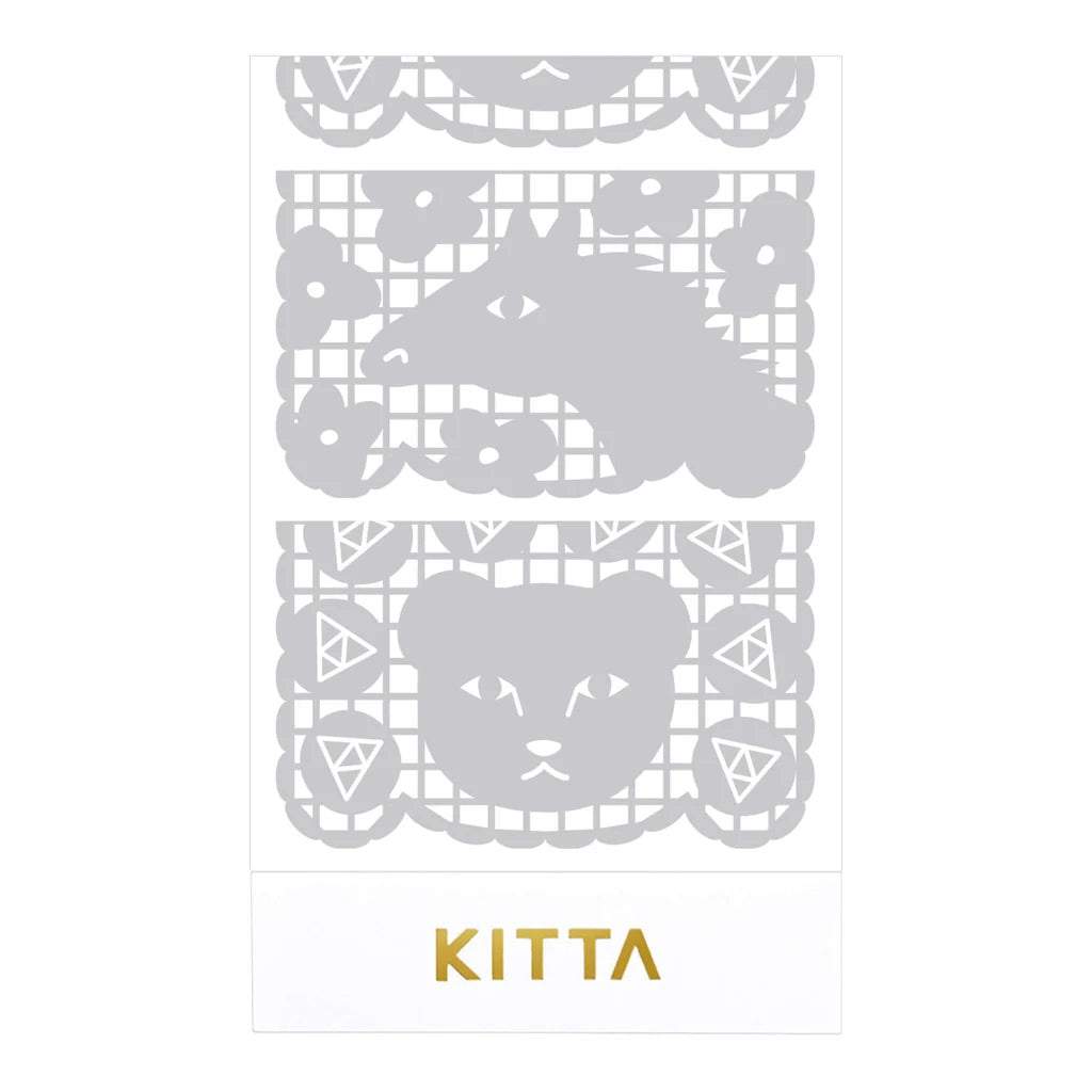 KITTA Masking Tape — Lace — pattern detail