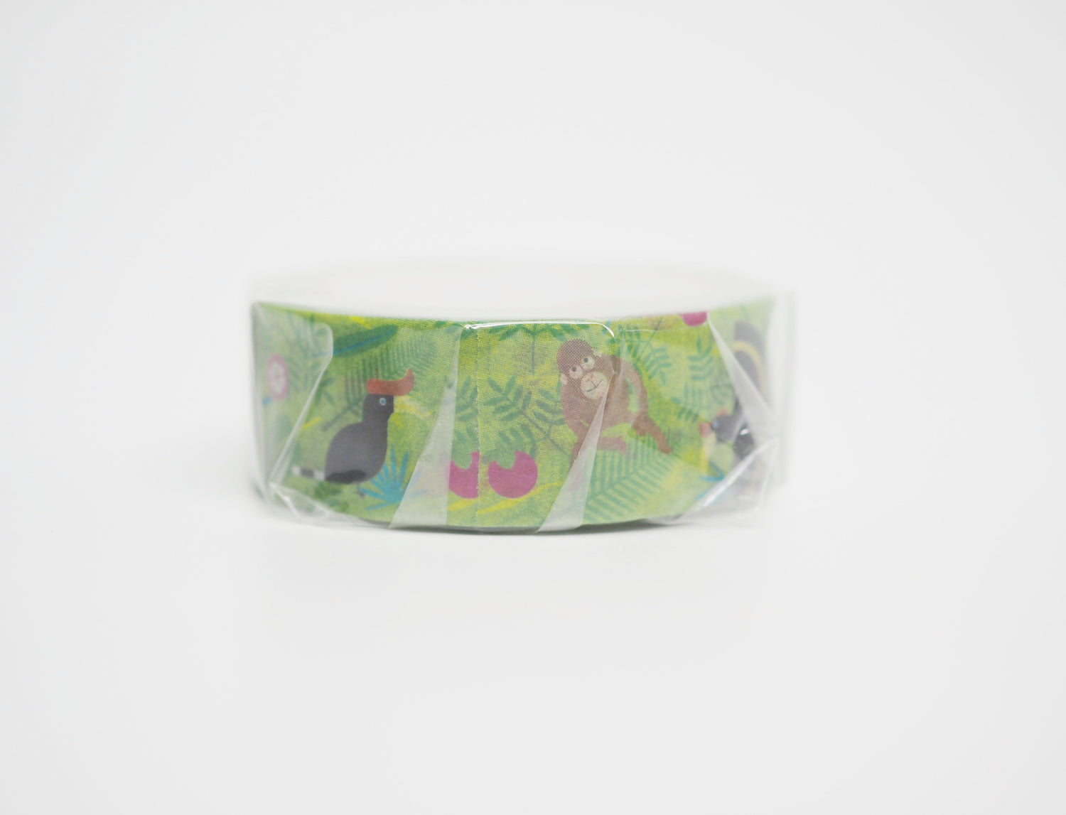mt Expo KL Limited Edition Washi Tape — Malaysian Plants And Animals — roll front