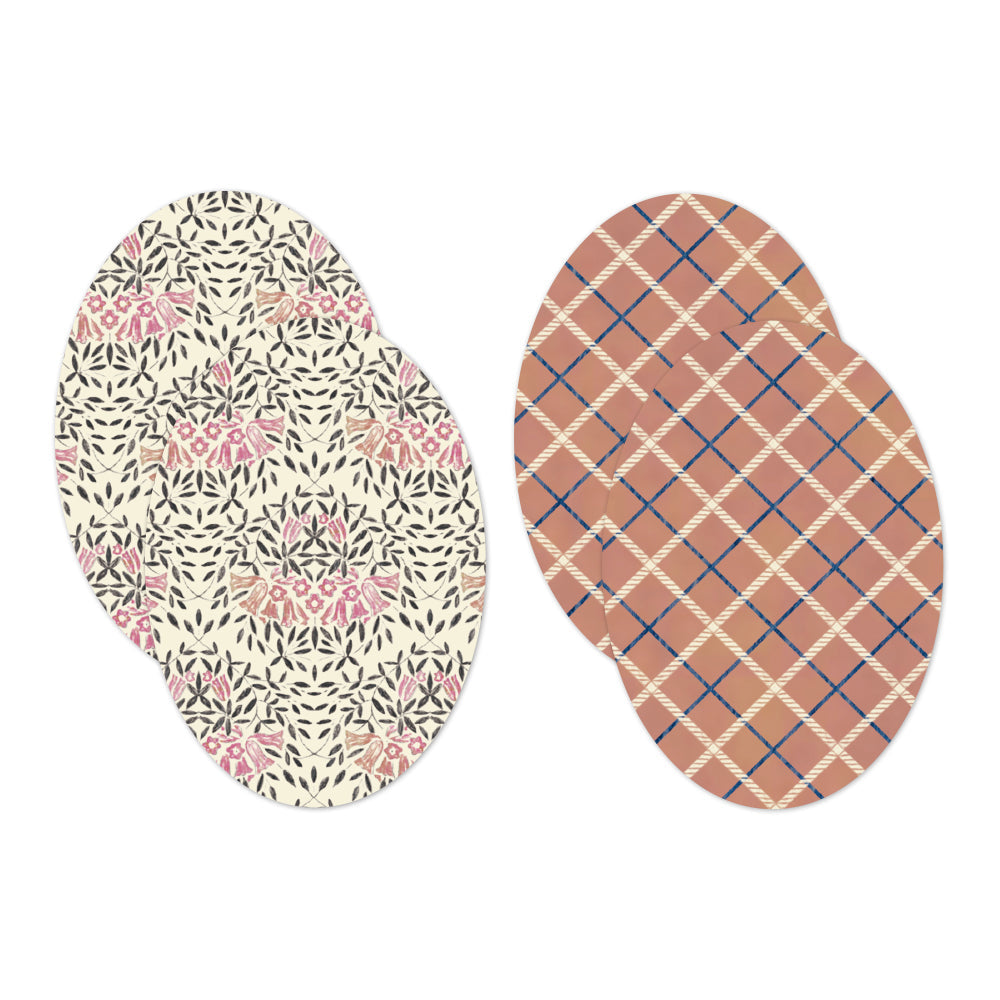 Midori Yuka Takamaru Decoration Stickers — Black — close-up