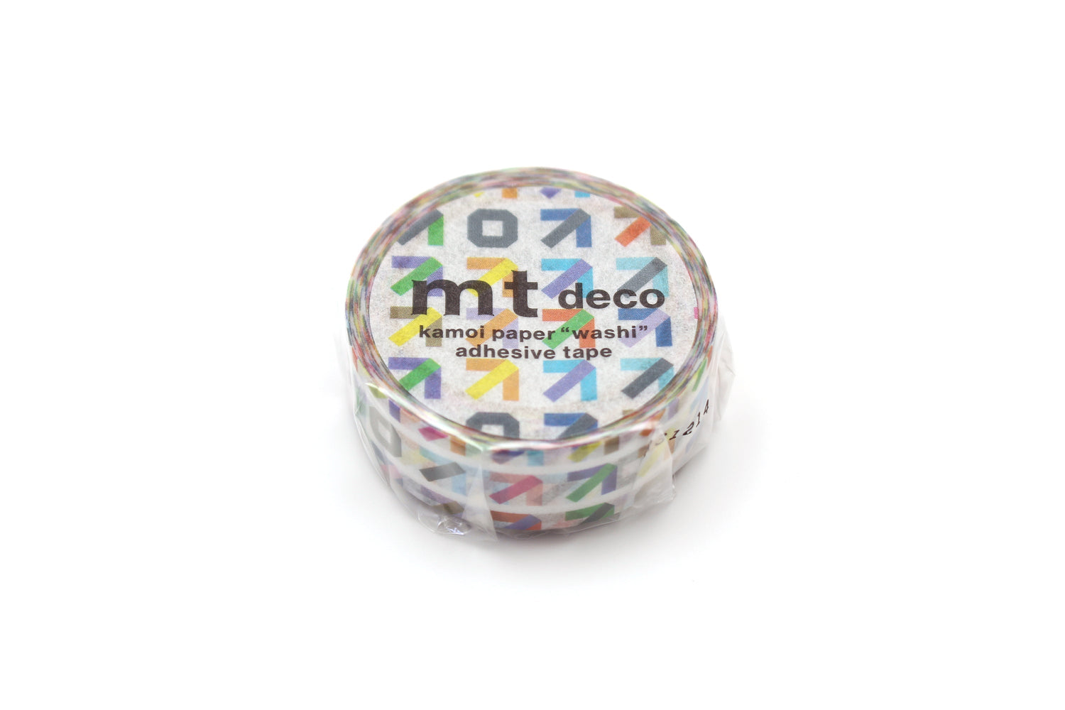 mt 1P Washi Tape — Arrow — rolled out on paper