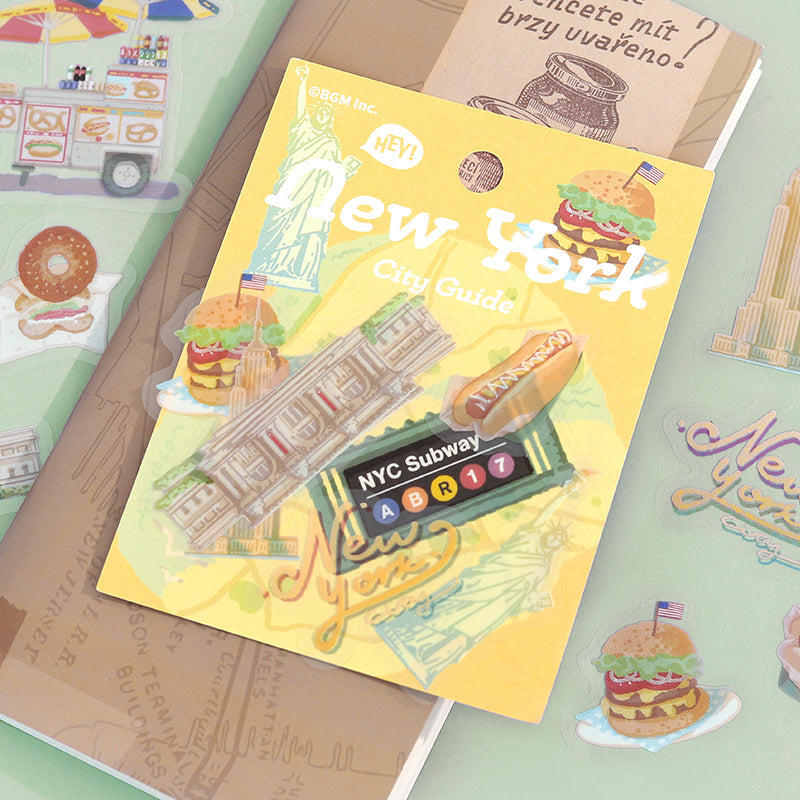 BGM Clear Seal: City Walk — New York — with packaging