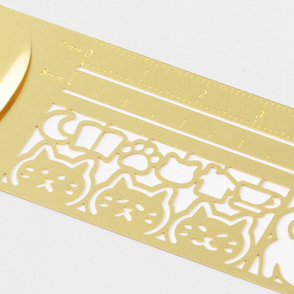 Midori Clip Ruler — Cat A — detail view