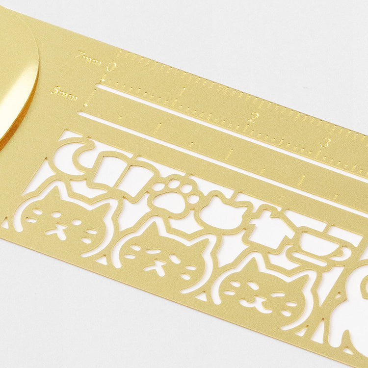 Midori Clip Ruler — Cat A — detail view
