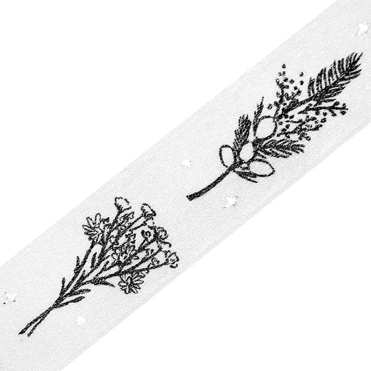 BGM Foil Stamping Masking Tape: Monotone — Swag — pattern detail