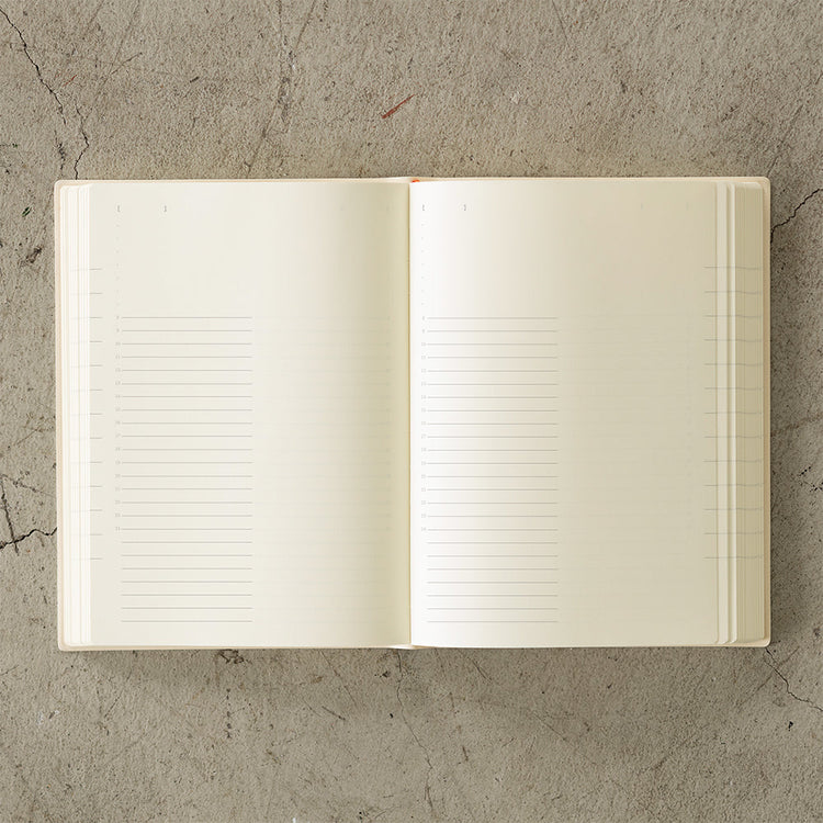MD Notebook Diary (A5) 1 Day 1 Page 2026 — detail