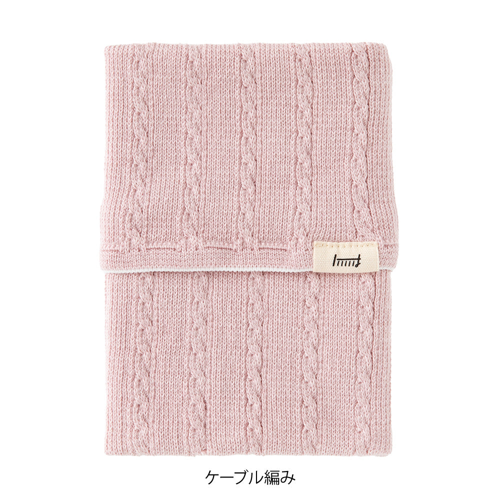 Midori A6 - B6 Notebook's HARAMAKI  - Baby Pink A